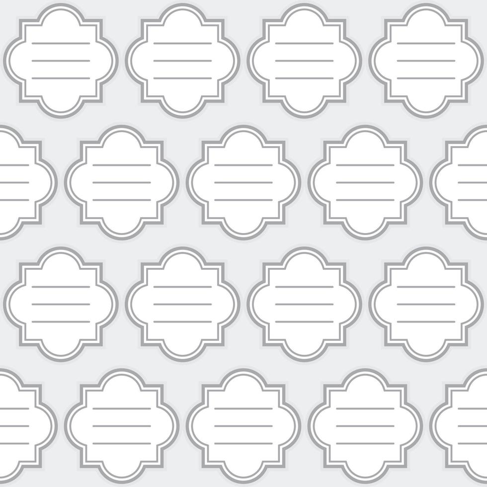 blank label template printable seamless pattern vector