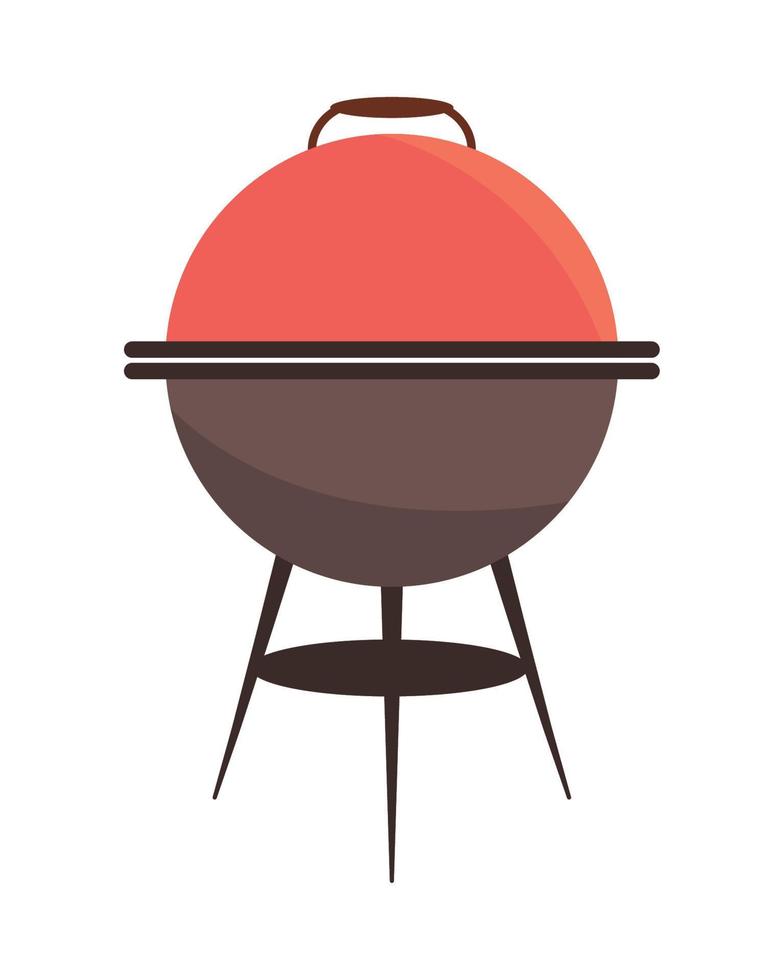 barbecue grill equipment vector