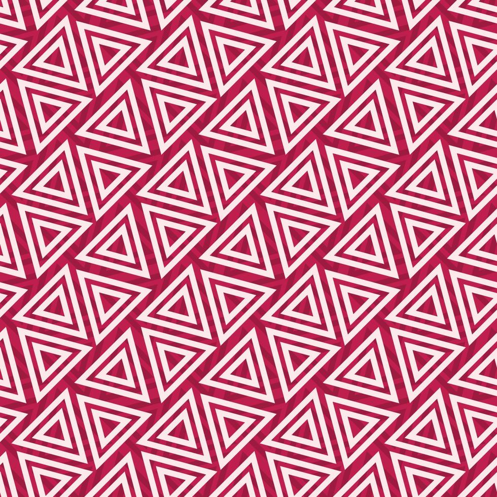 red triangle geometric shapes seamless pattern vector