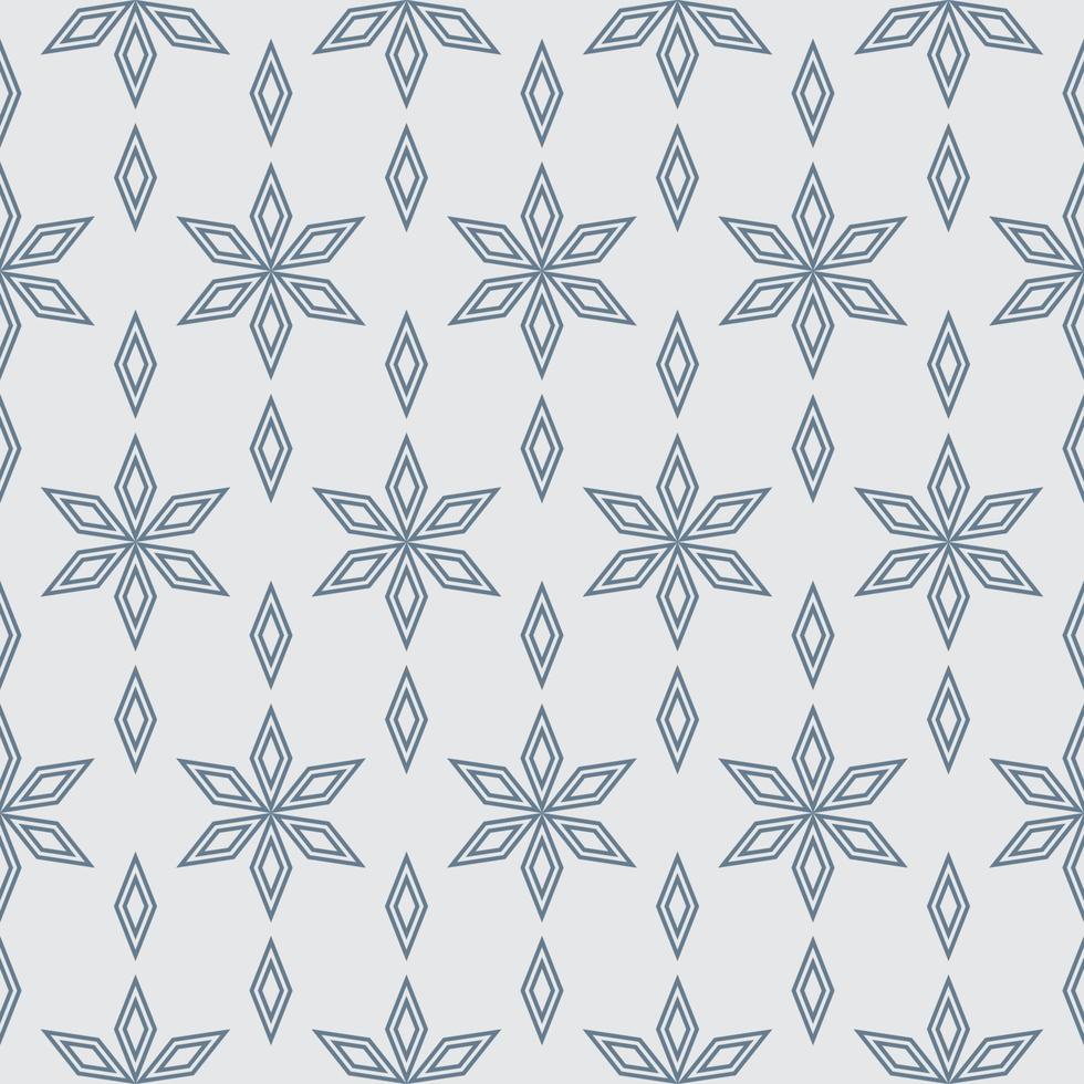flores geométricas monocromo textura de patrones sin fisuras vector