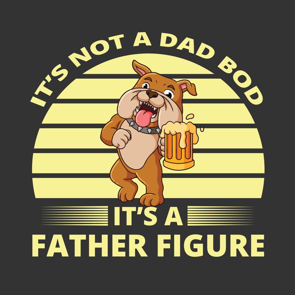 Creative father day vector design and father day tshirt design