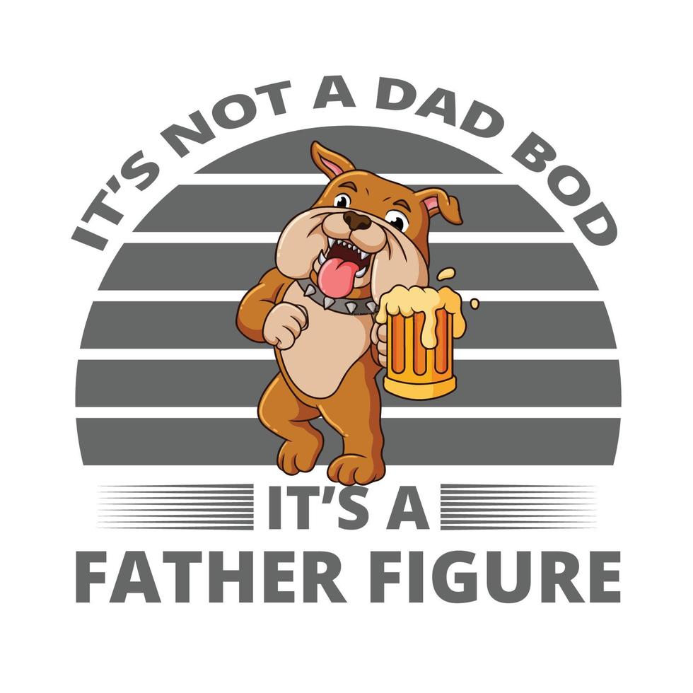 Creative father day vector design and father day tshirt design