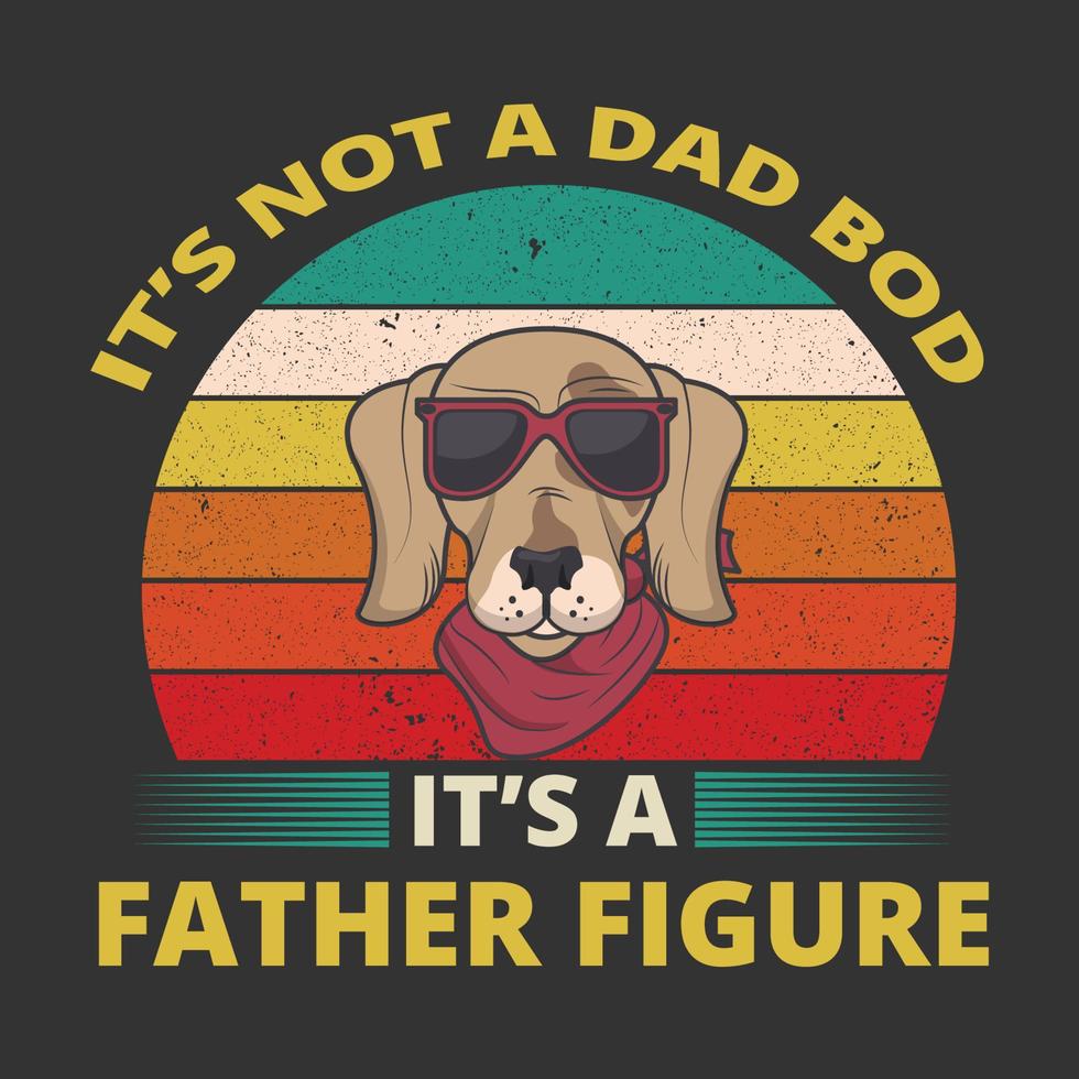 Creative father day vector design and father day tshirt design