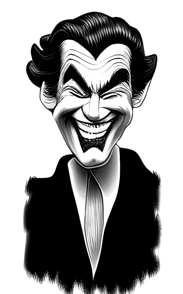 Joker Comic Portrait Halloween Collection Vol1 vector