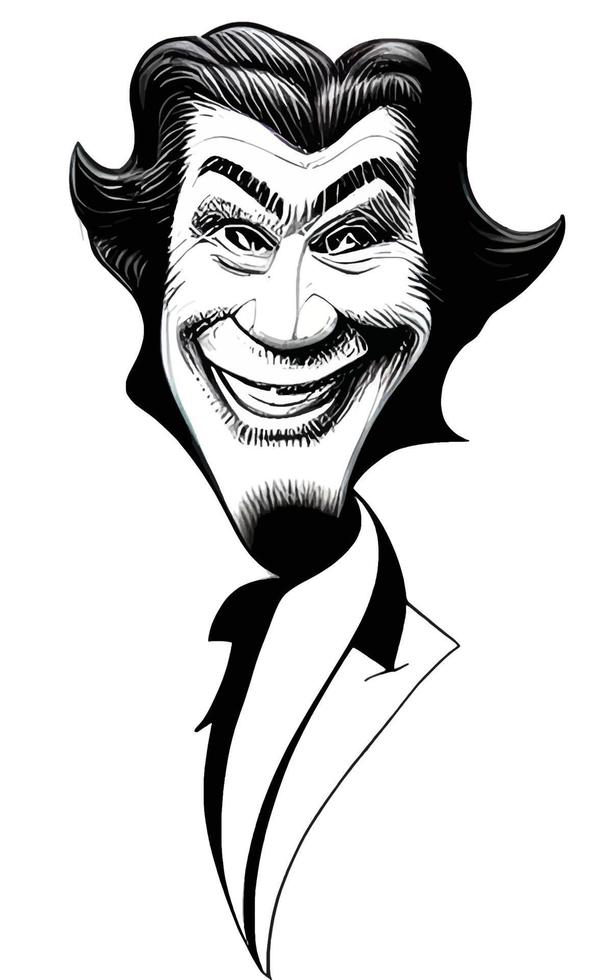 Joker Comic Portrait Halloween Collection Vol1 vector