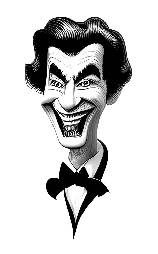 Joker Comic Portrait Halloween Collection Vol1 vector