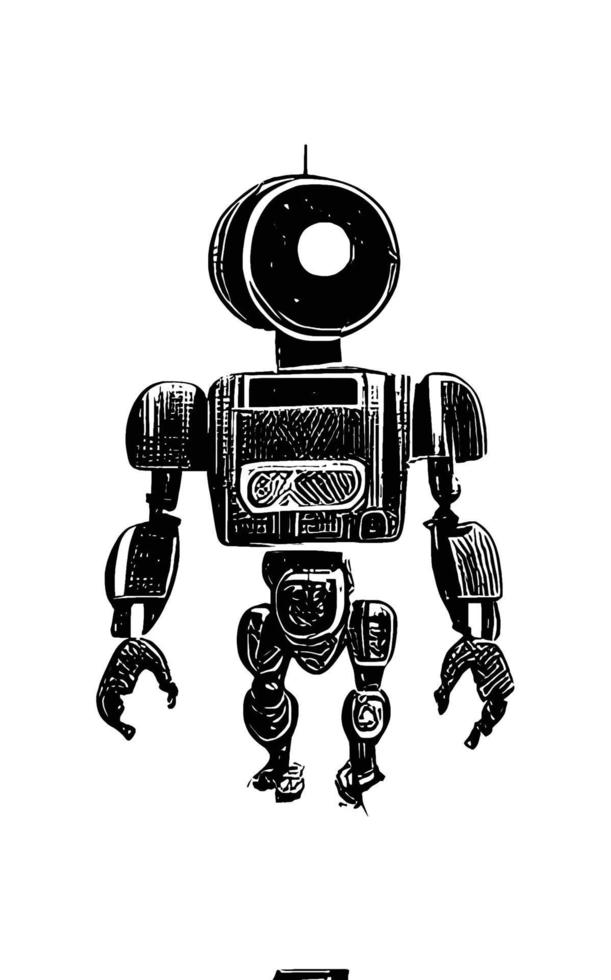 Robot Concept Art Asset Sci-Fi Collection Vol. 1 vector