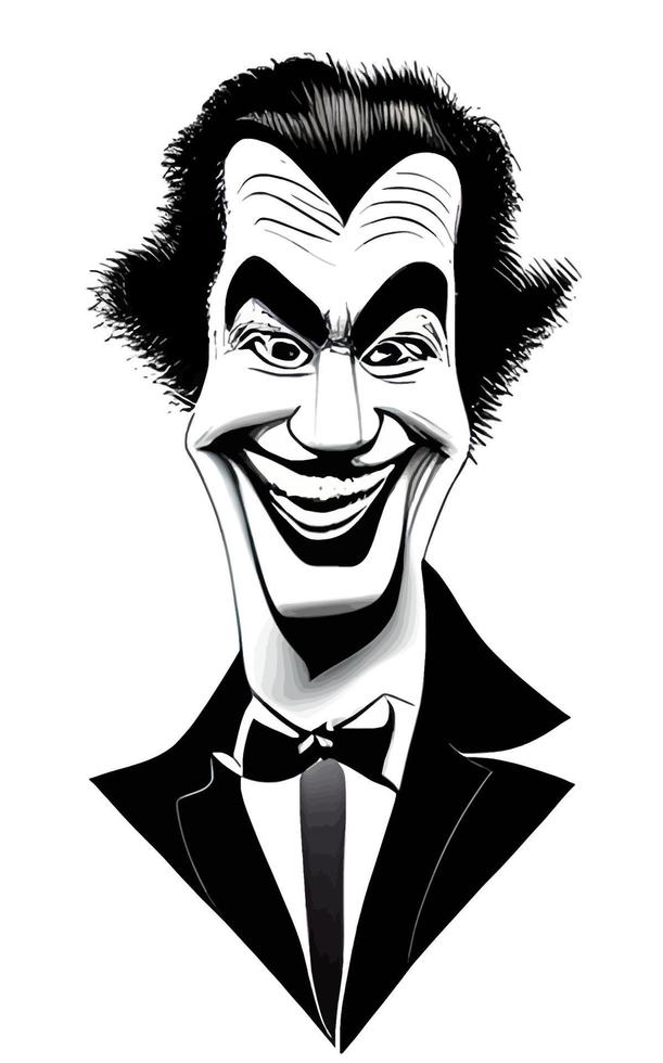 Joker Comic Portrait Halloween Collection Vol1 vector