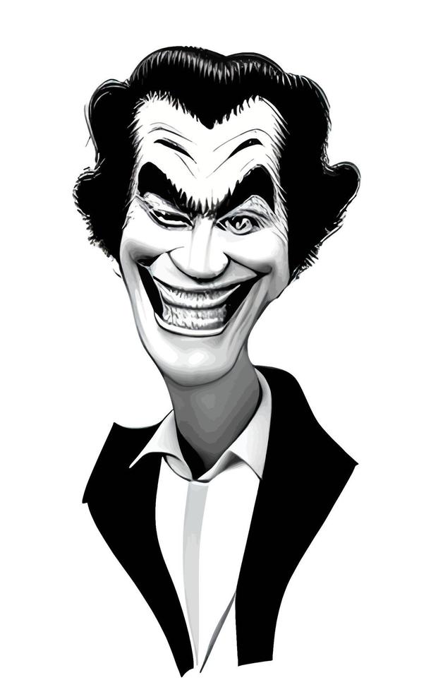 Joker Comic Portrait Halloween Collection Vol1 vector