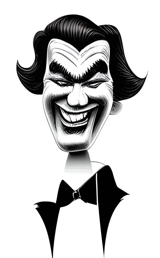 Joker Comic Portrait Halloween Collection Vol1 vector