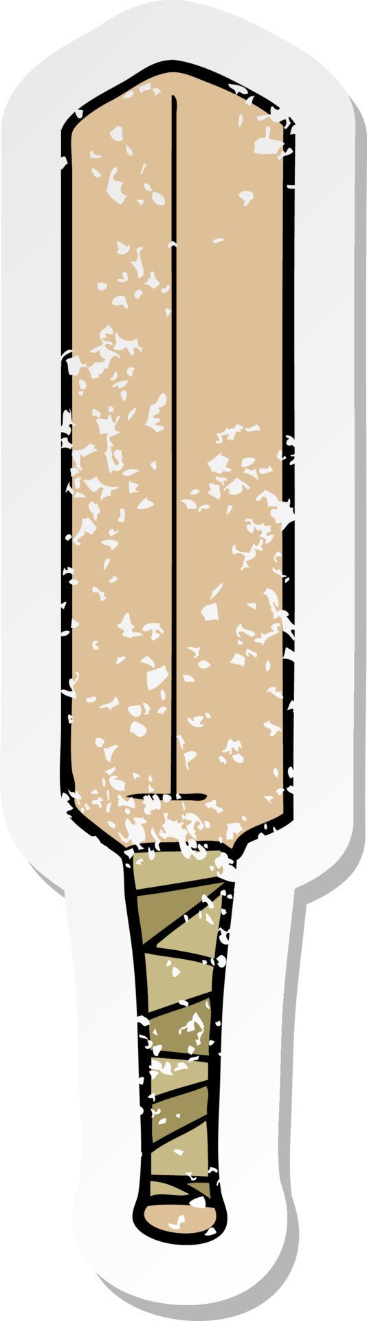 distressed sticker of a cartoon cricket bat 10475209 Vector Art at Vecteezy distressed sticker of a cartoon cricket bat 10475209 Vector Art at Vecteezy