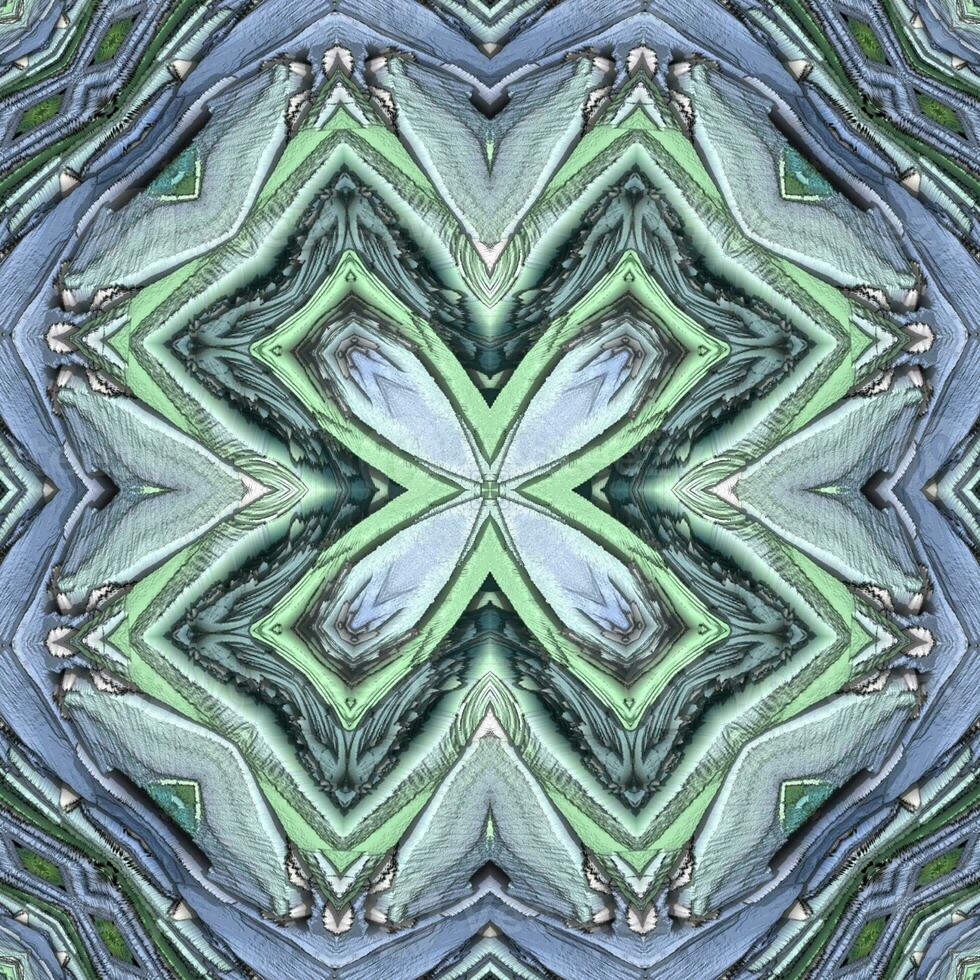 Concrete 3D ornamental pattern high quality design photo