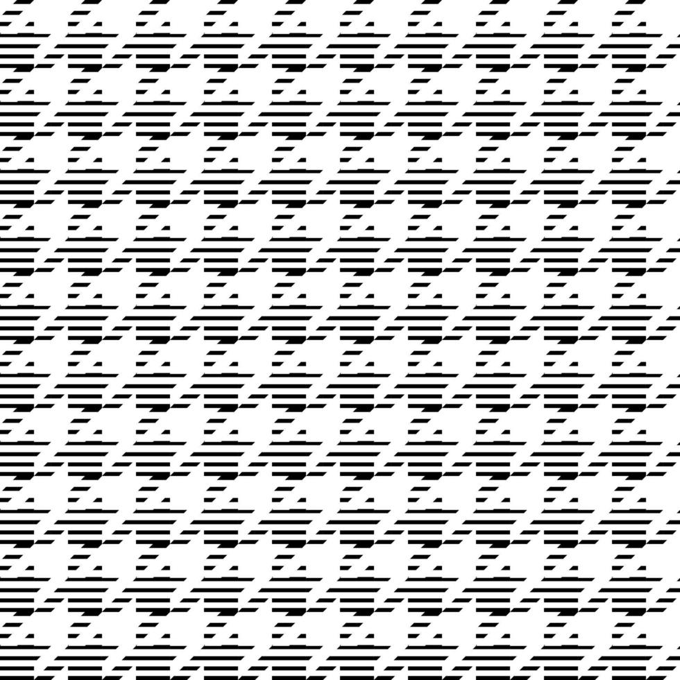 white and black seamless repeating pattern houndstooth vector