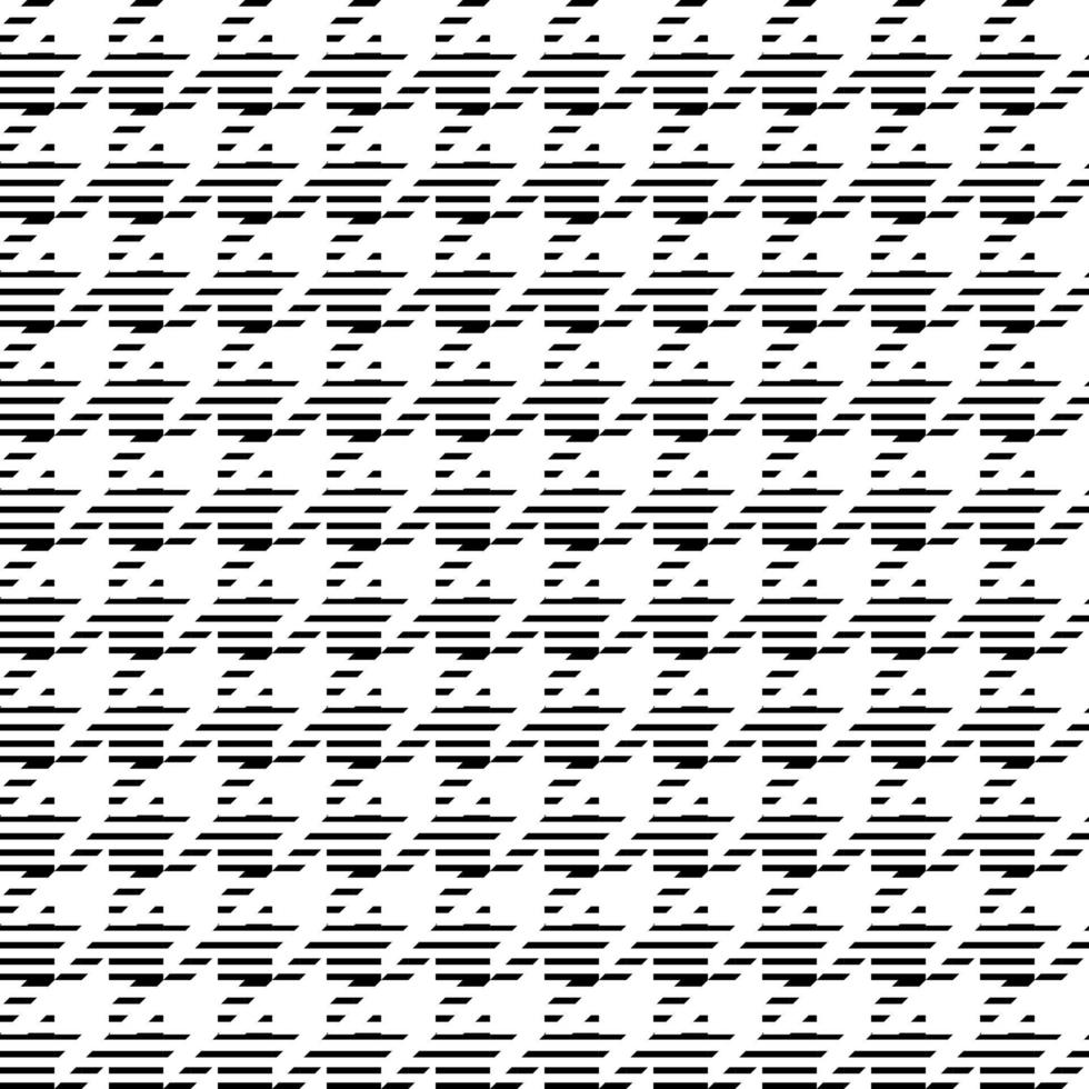 white and black seamless repeating pattern houndstooth vector