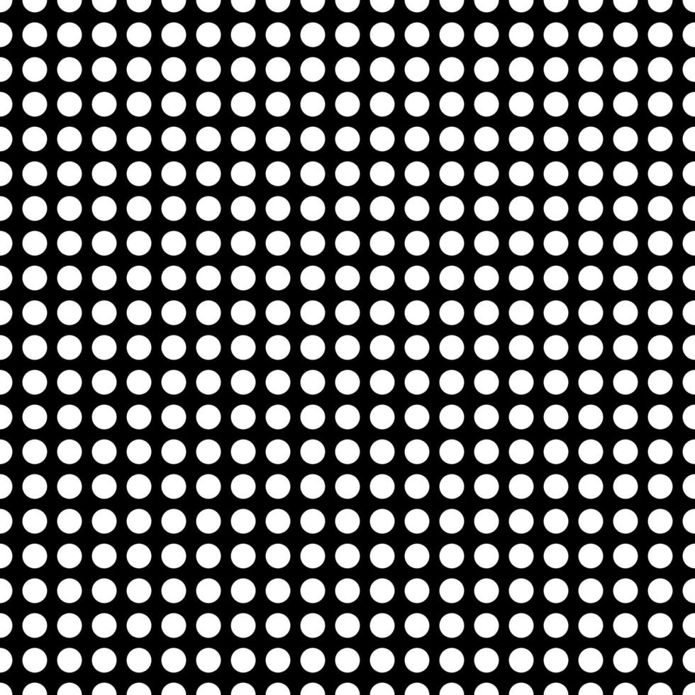 black and white pattern with dots vector
