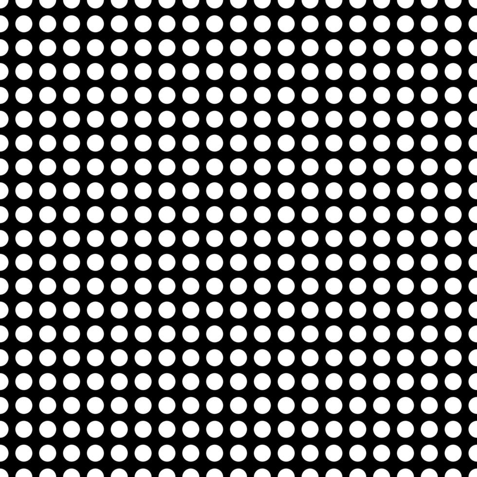 patrón blanco y negro con puntos vector