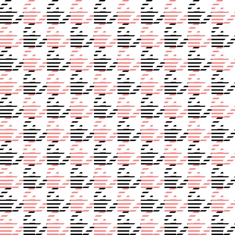red and white seamless repeating pattern houndstooth vector