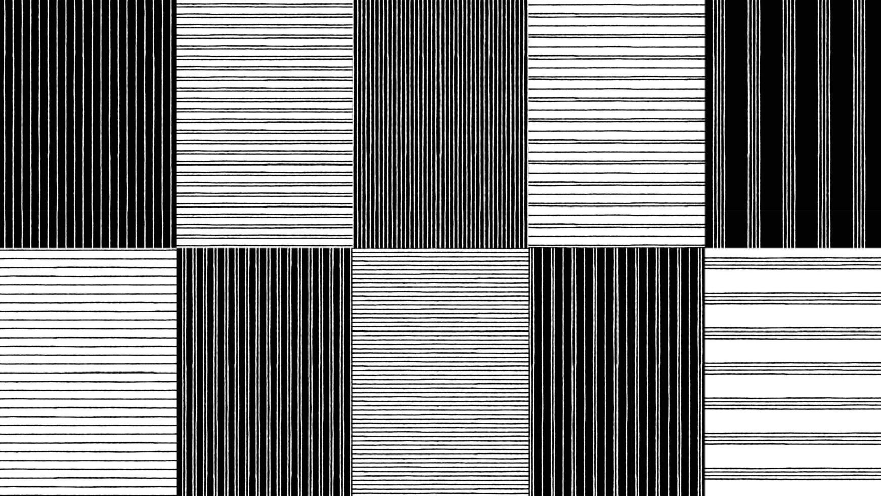 black white seamless stripe background patterns vector