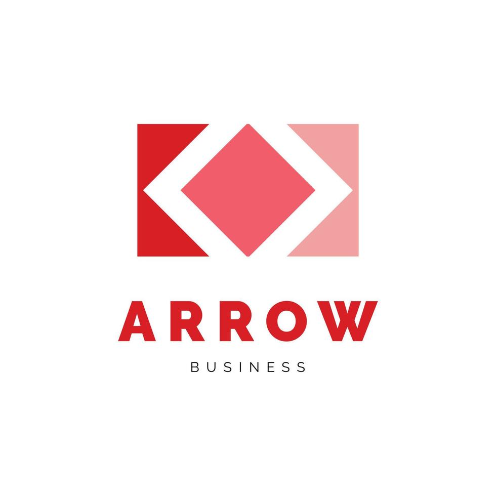 Arrow icon logo design inspiration vector