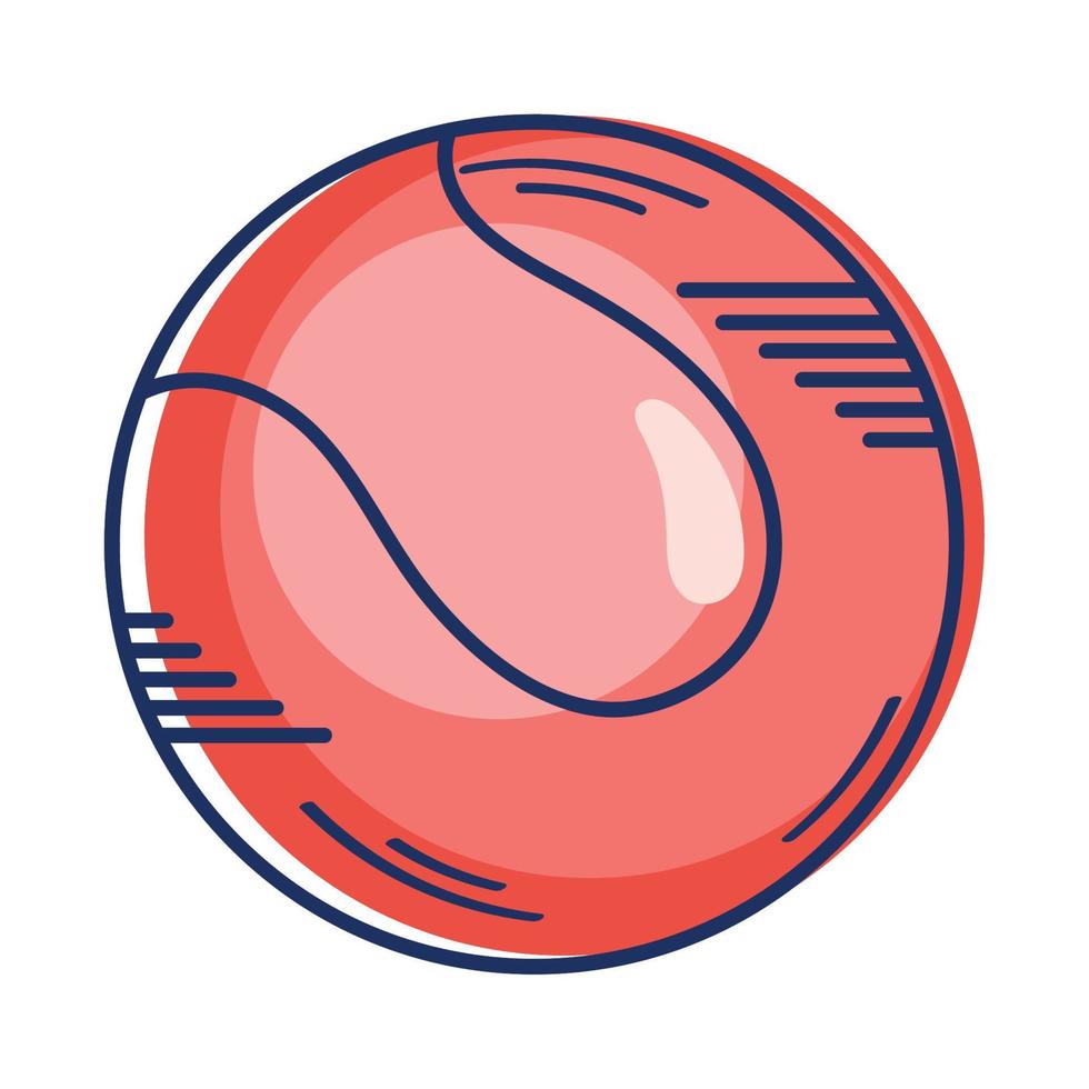 baseball ball sport equipment vector