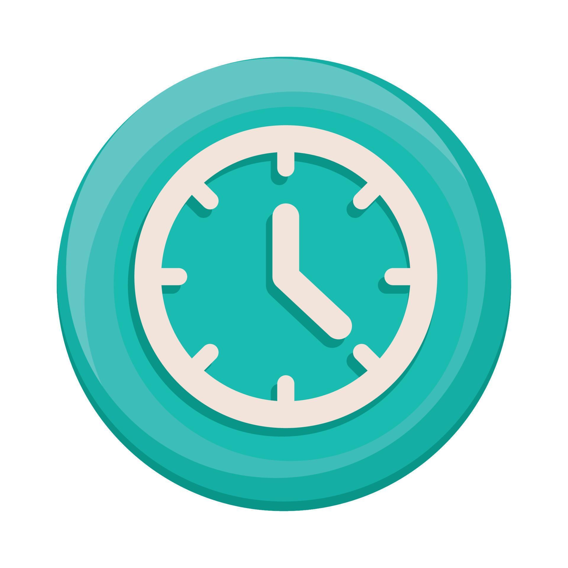 time clock app button 10478565 Vector Art at Vecteezy