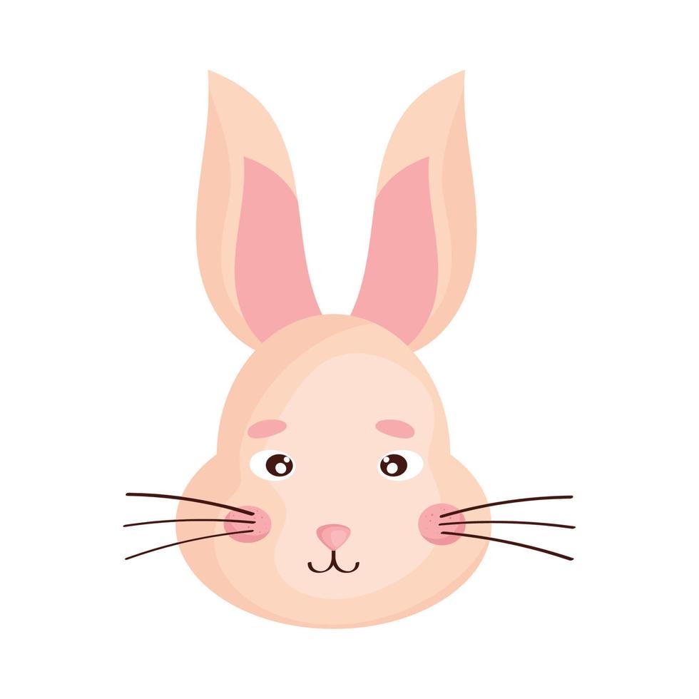 rabbit farm animal vector