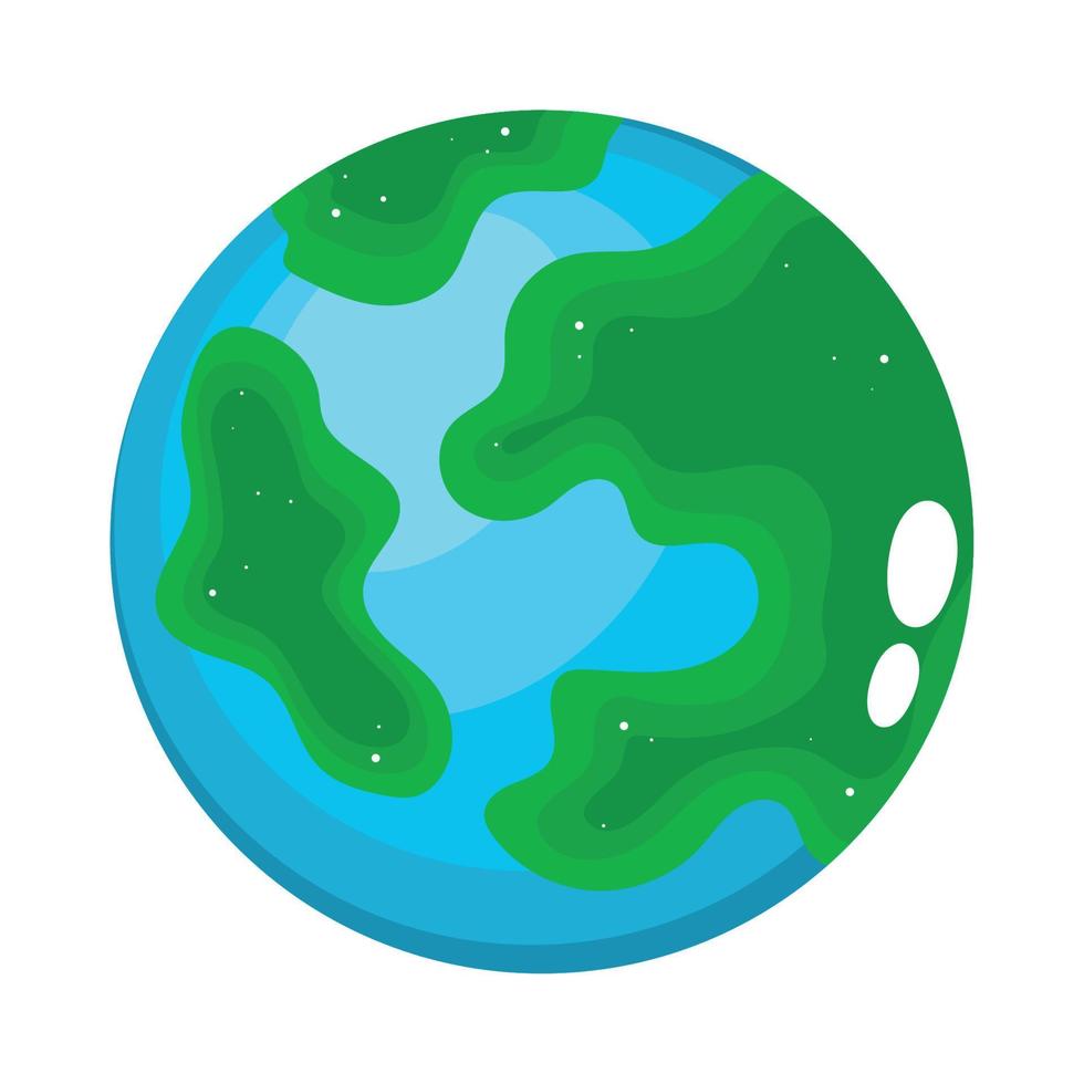 world planet earth vector