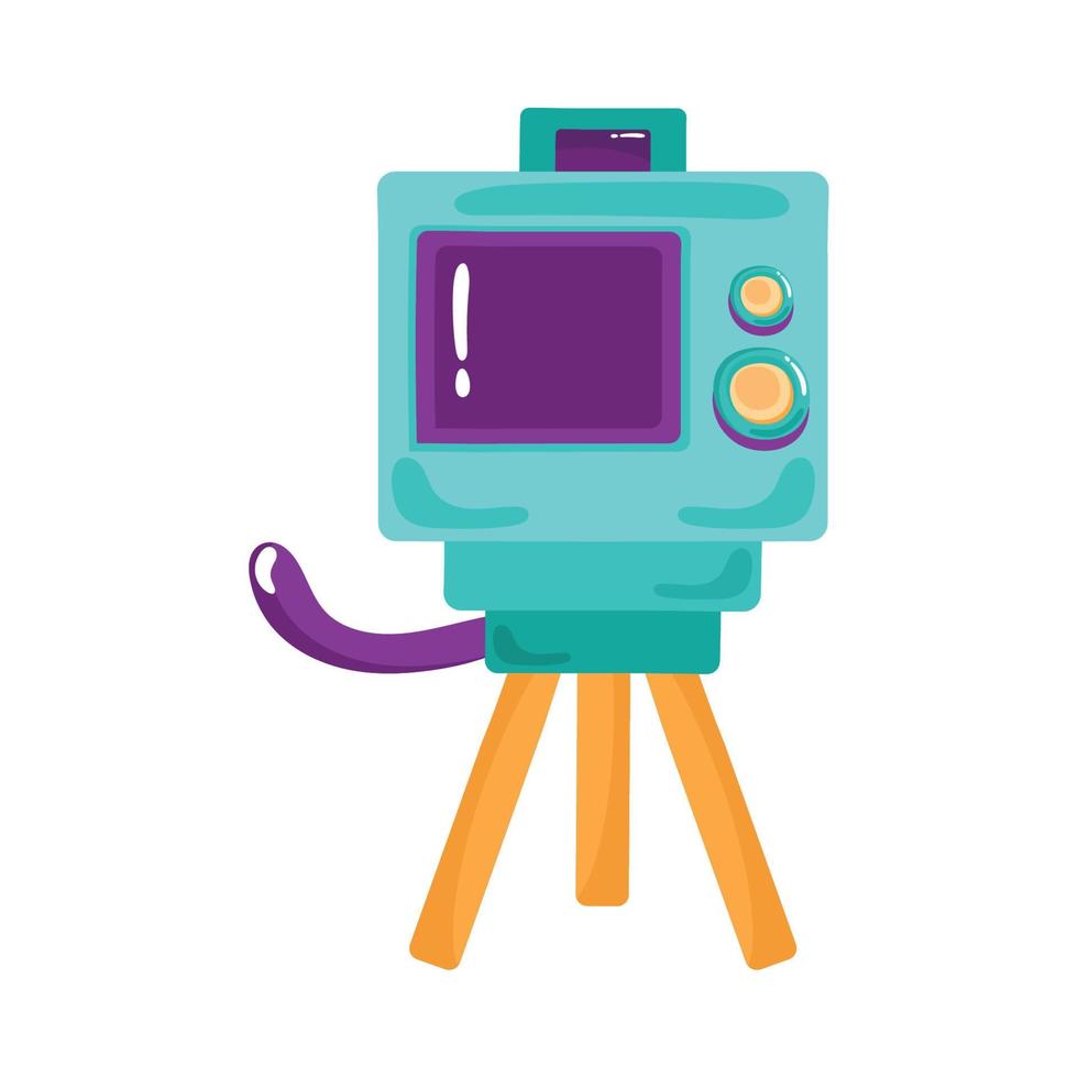 video camera device tech vector