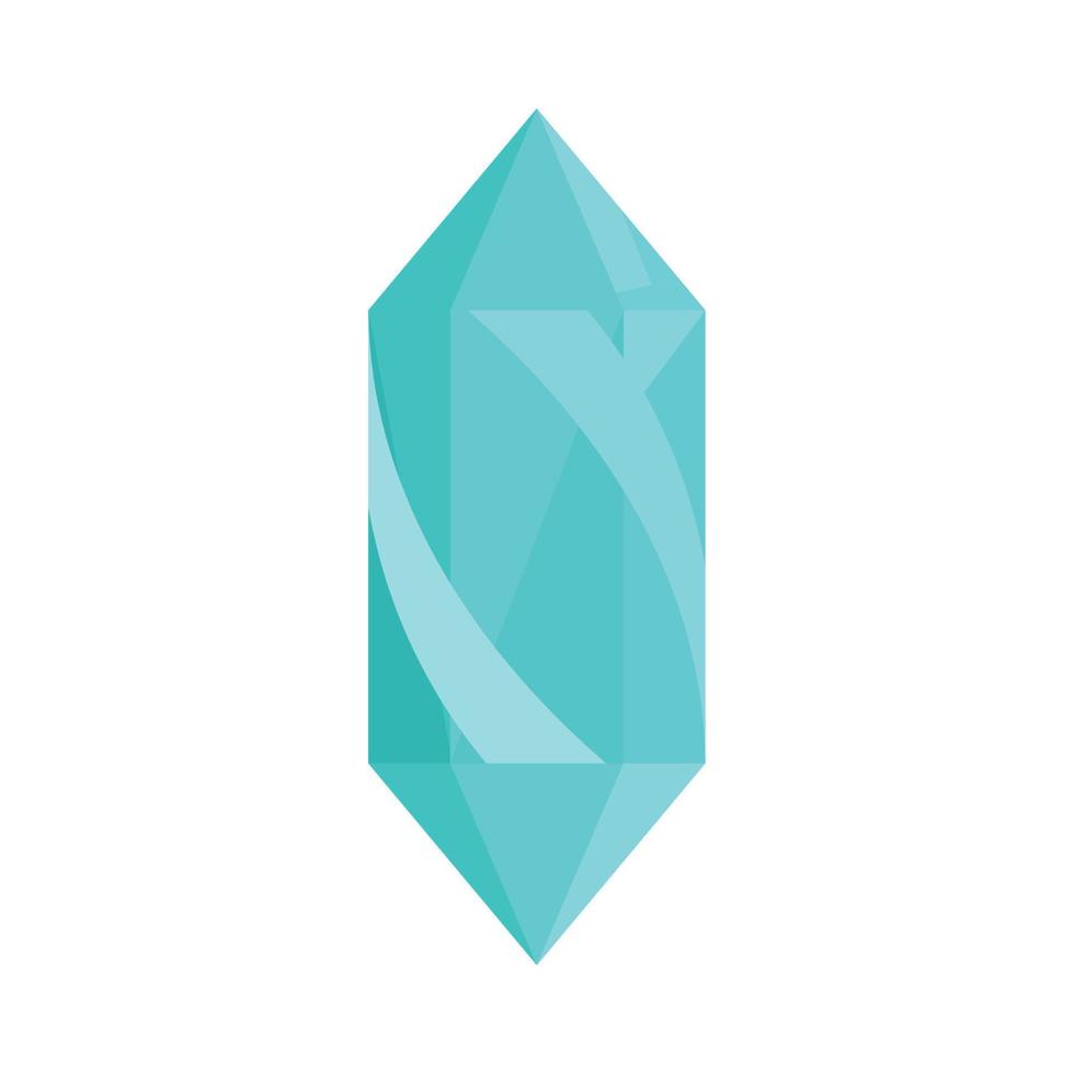 blue quartz stone vector