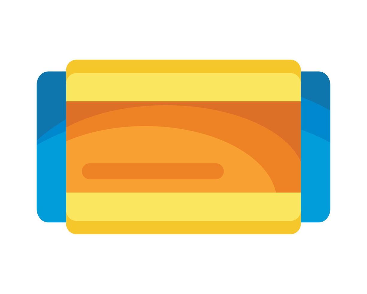 eraser school supply vector