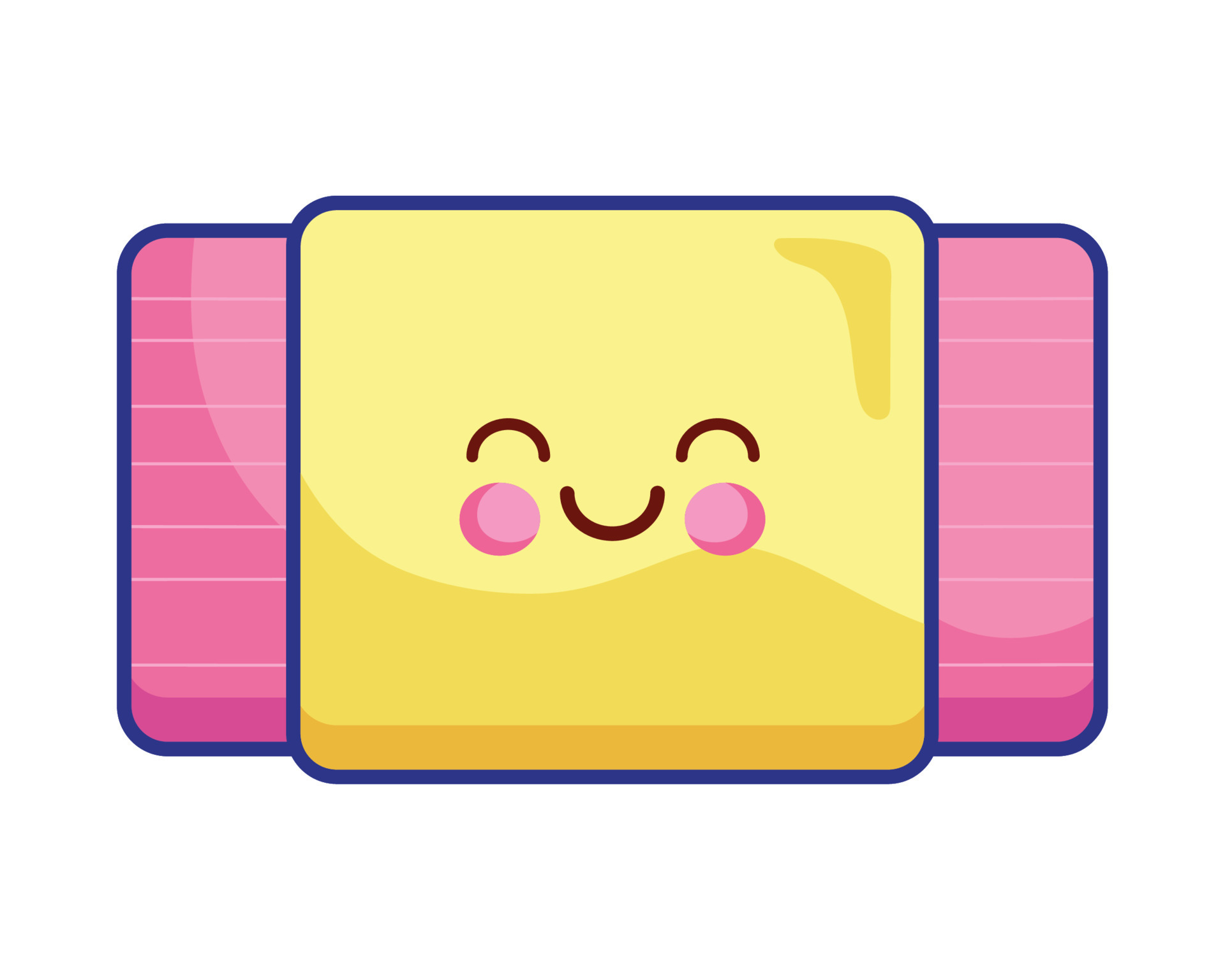 kawaii eraser icon Stock Vector Image & Art - Alamy