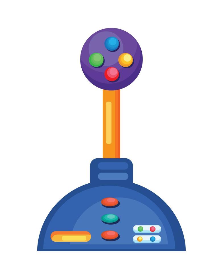 modern joystick video game vector