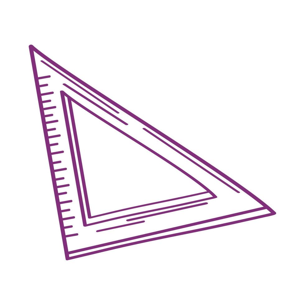 rule school supply doodle vector
