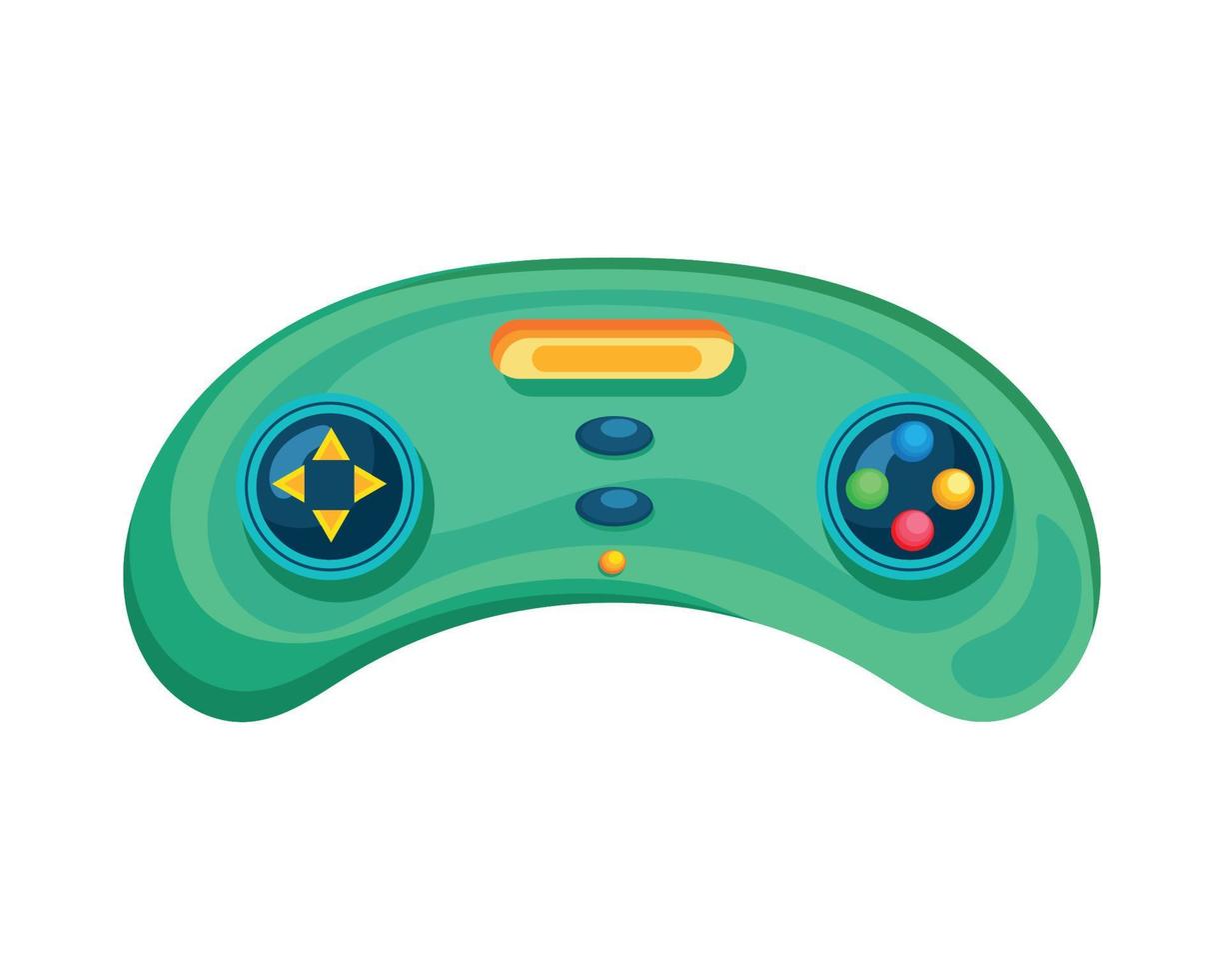 green video game control vector