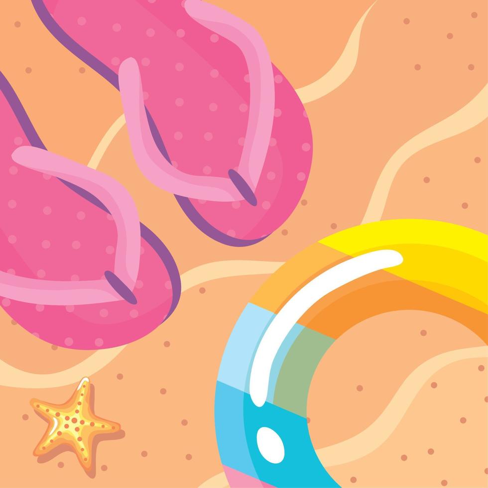 flip flops and float vector