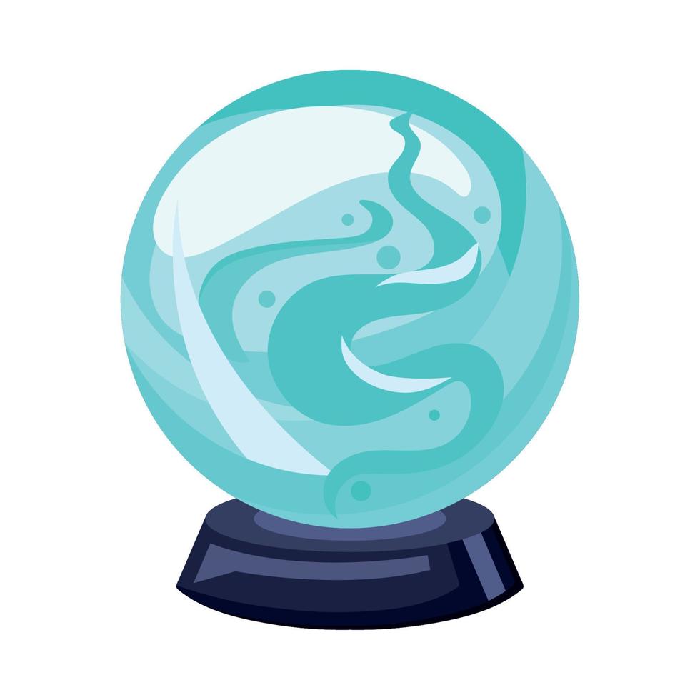 accesorio esfera magica vector
