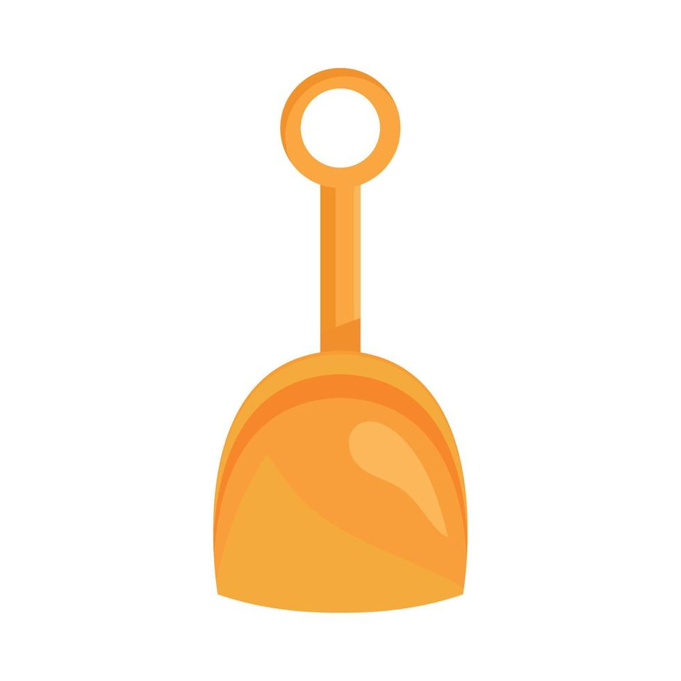 shovel plastic beach toy vector