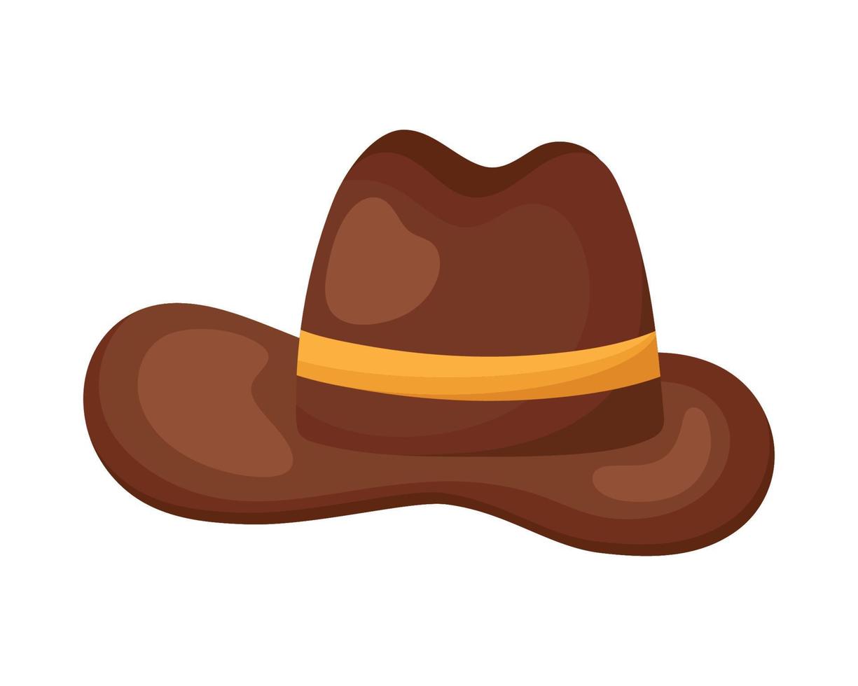 cowboy hat accessory vector