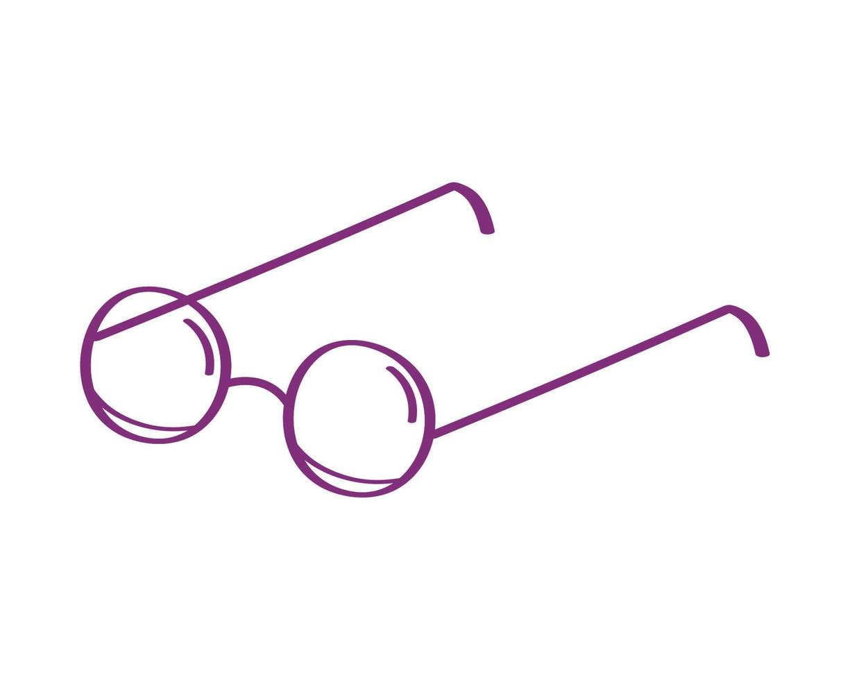 eyeglasses optical accessory vector