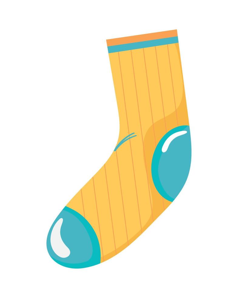 Children's colored socks, vector isolated cartoon-style illustration  11288791 Vector Art at Vecteezy