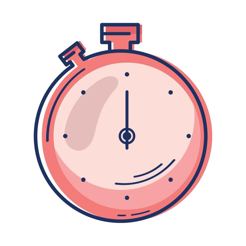 chronometer timer sport equipment vector