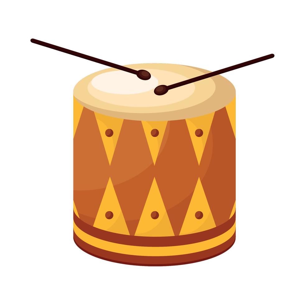 drum musical instrument vector