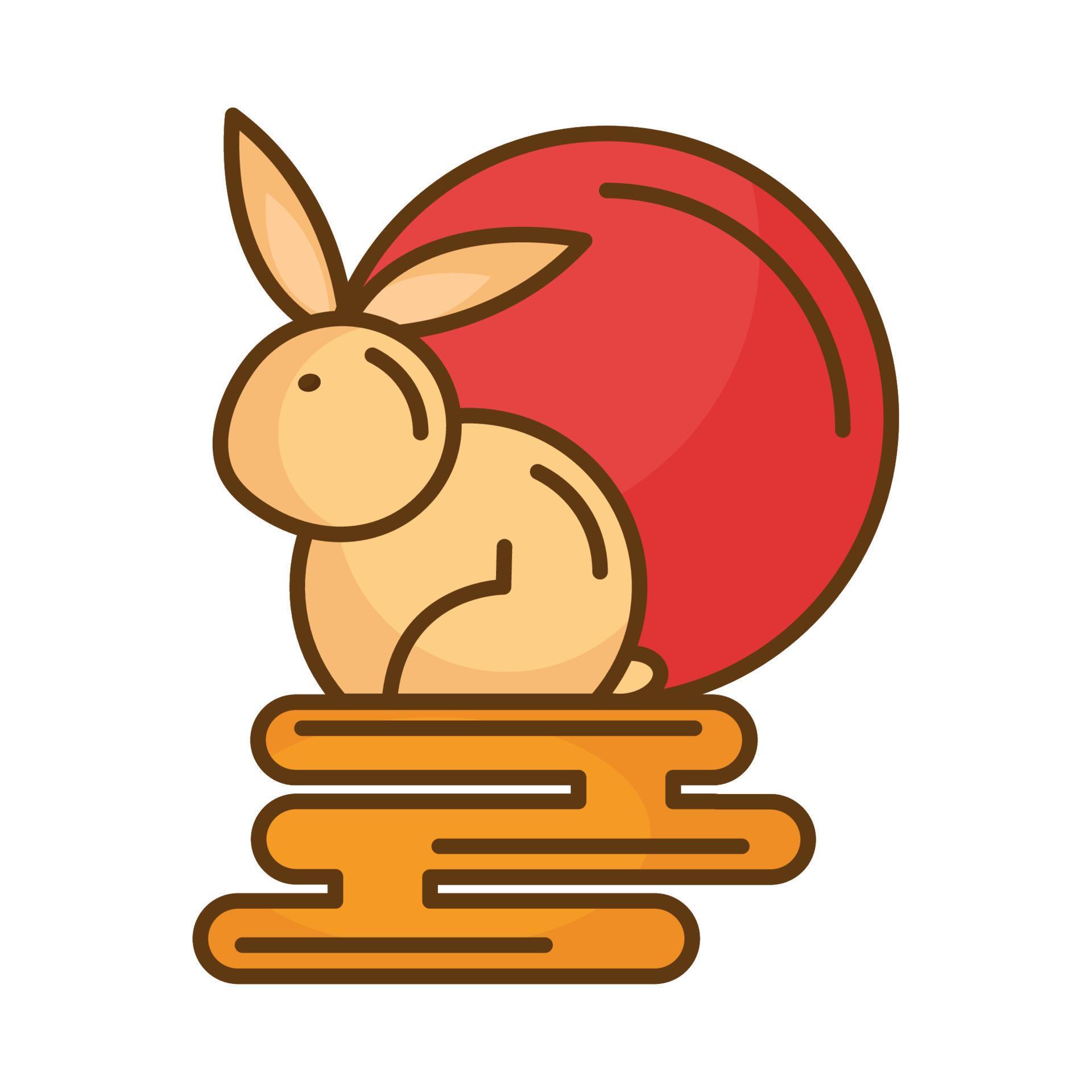 chinese-moon-festival-rabbit-10480905-vector-art-at-vecteezy