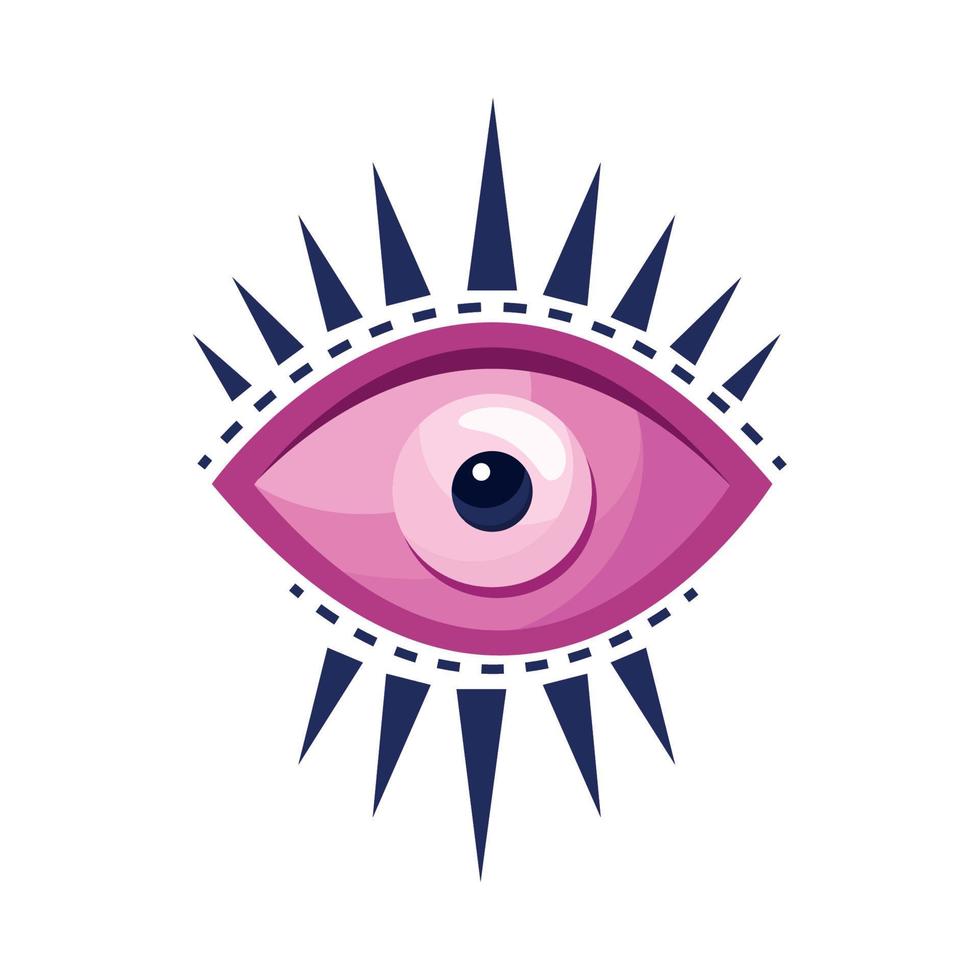 esoteric eye symbol vector