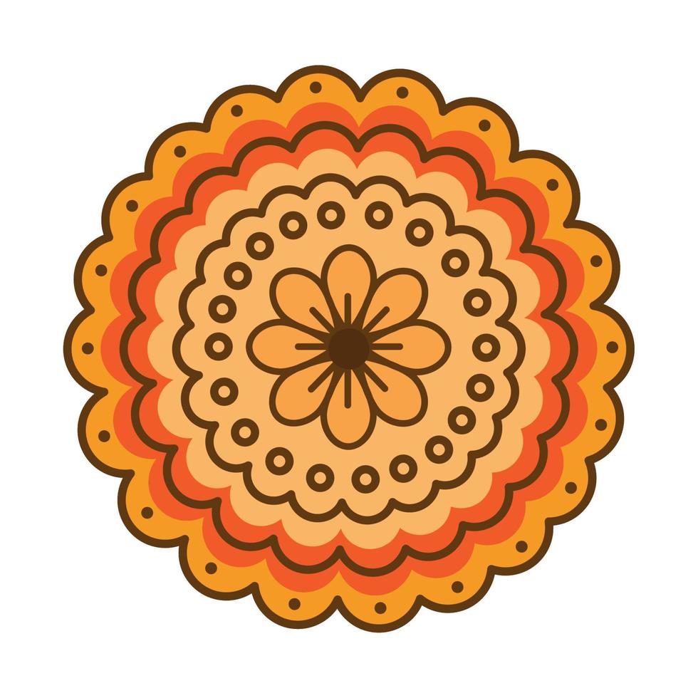 moon cake airview vector