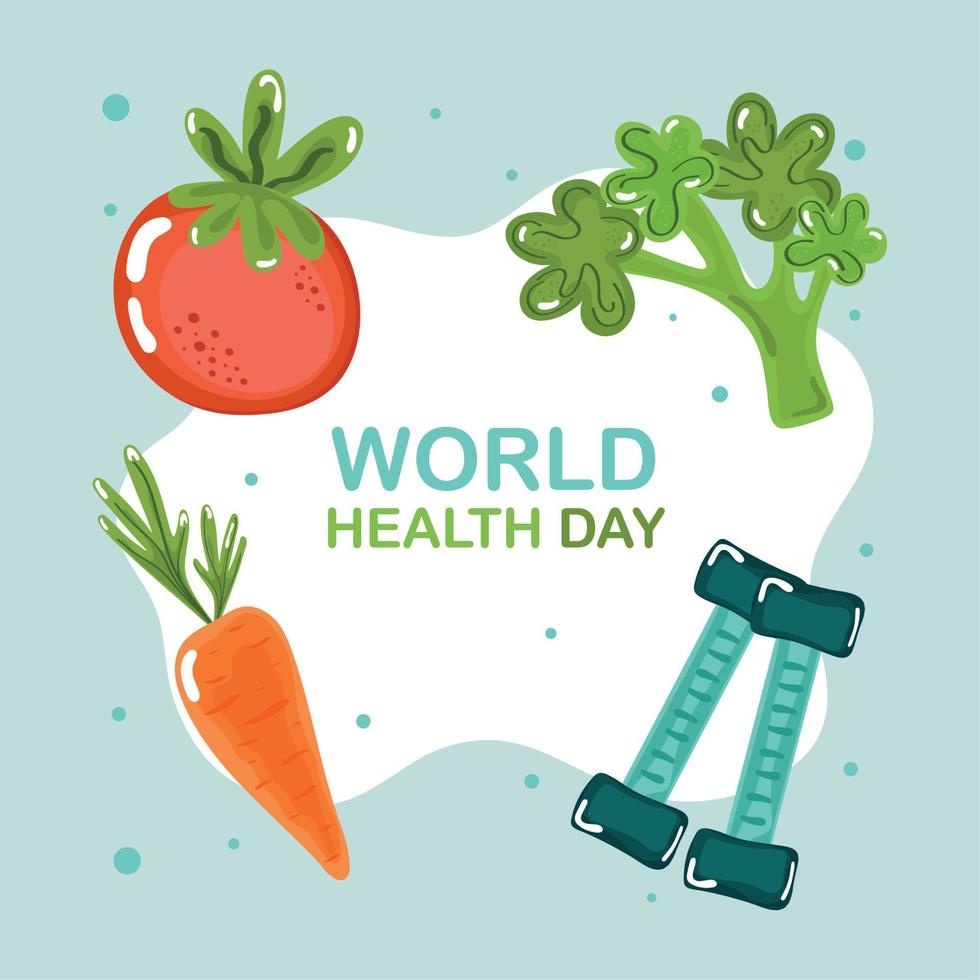 world health day vector