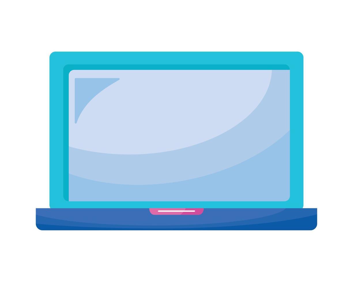 laptop computer portable vector