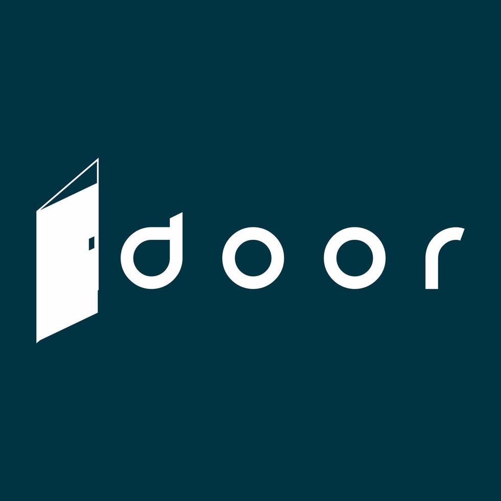 door logo design vector