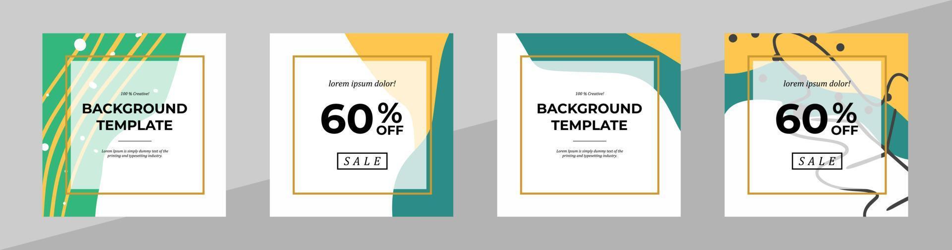 Vector modern floral banner design for social media cover, flyer, invitation card, website design, book cover, poster