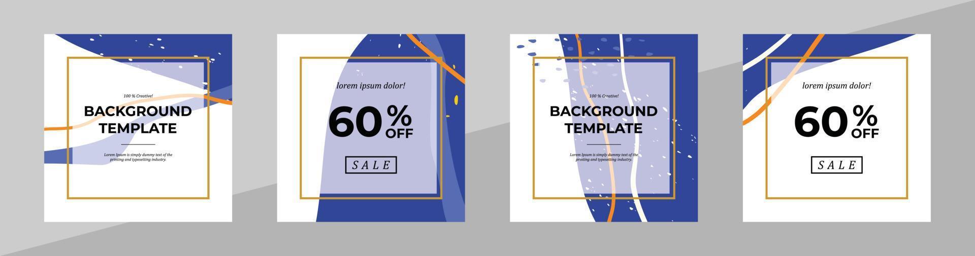 Vector modern floral banner design for social media cover, flyer, invitation card, website design, book cover, poster